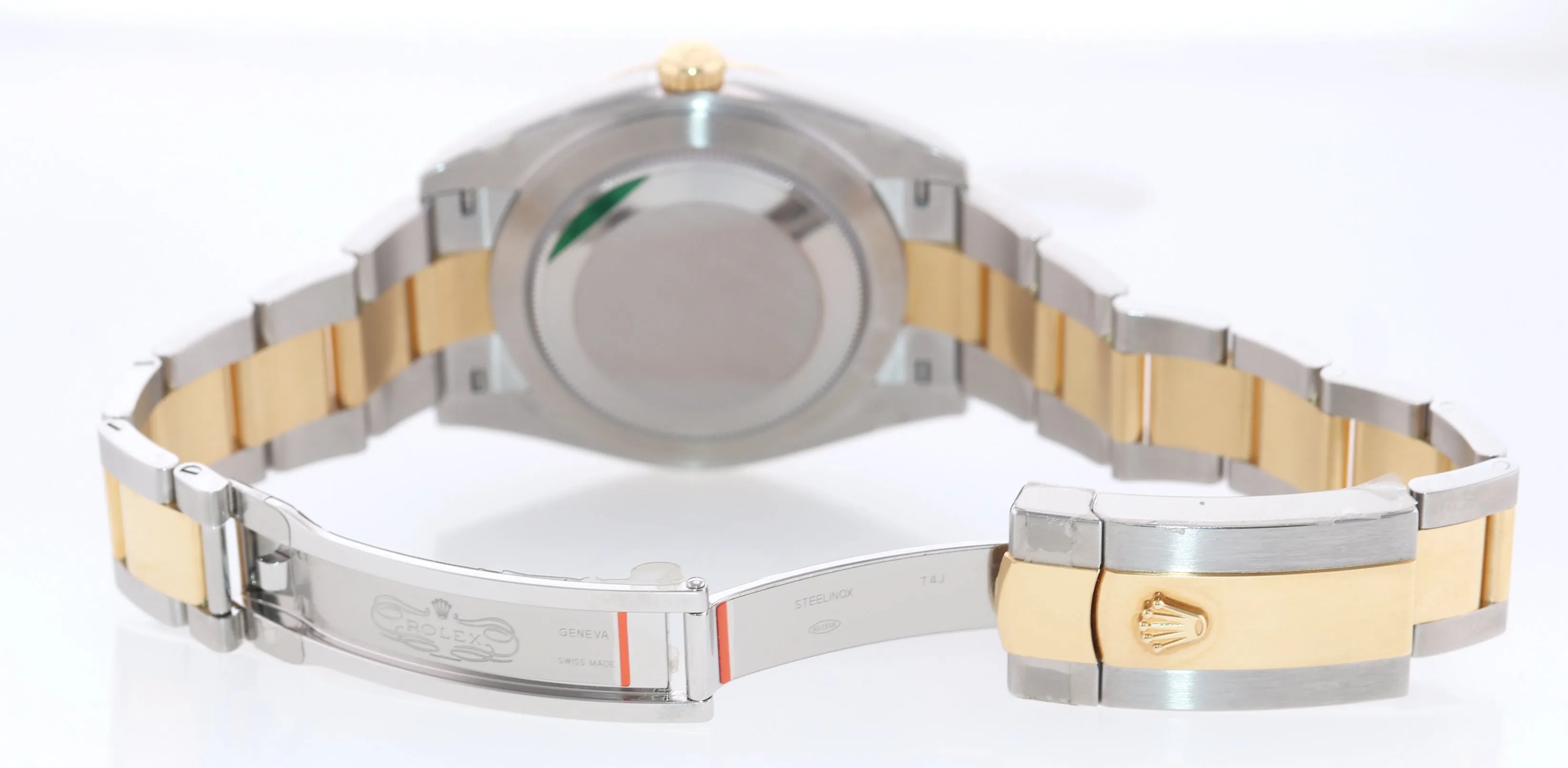 NEW PAPERS Rolex DateJust 41 126333 Two Tone Gold Silver Oyster Watch Box