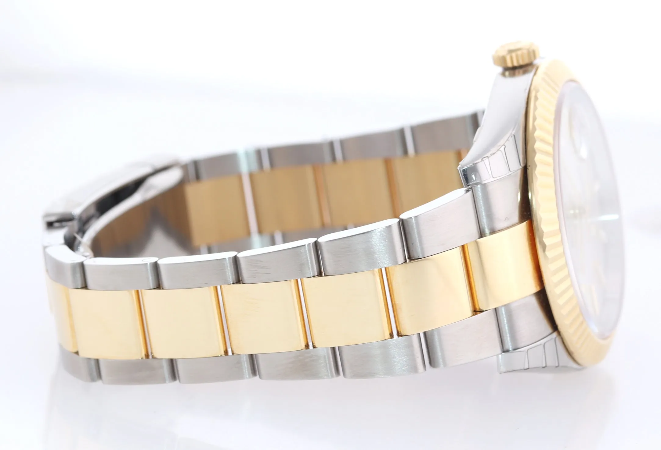 NEW PAPERS Rolex DateJust 41 126333 Two Tone Gold Silver Oyster Watch Box