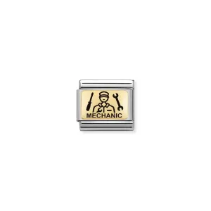 Nomination Composable Link Mechanic, 18K Gold