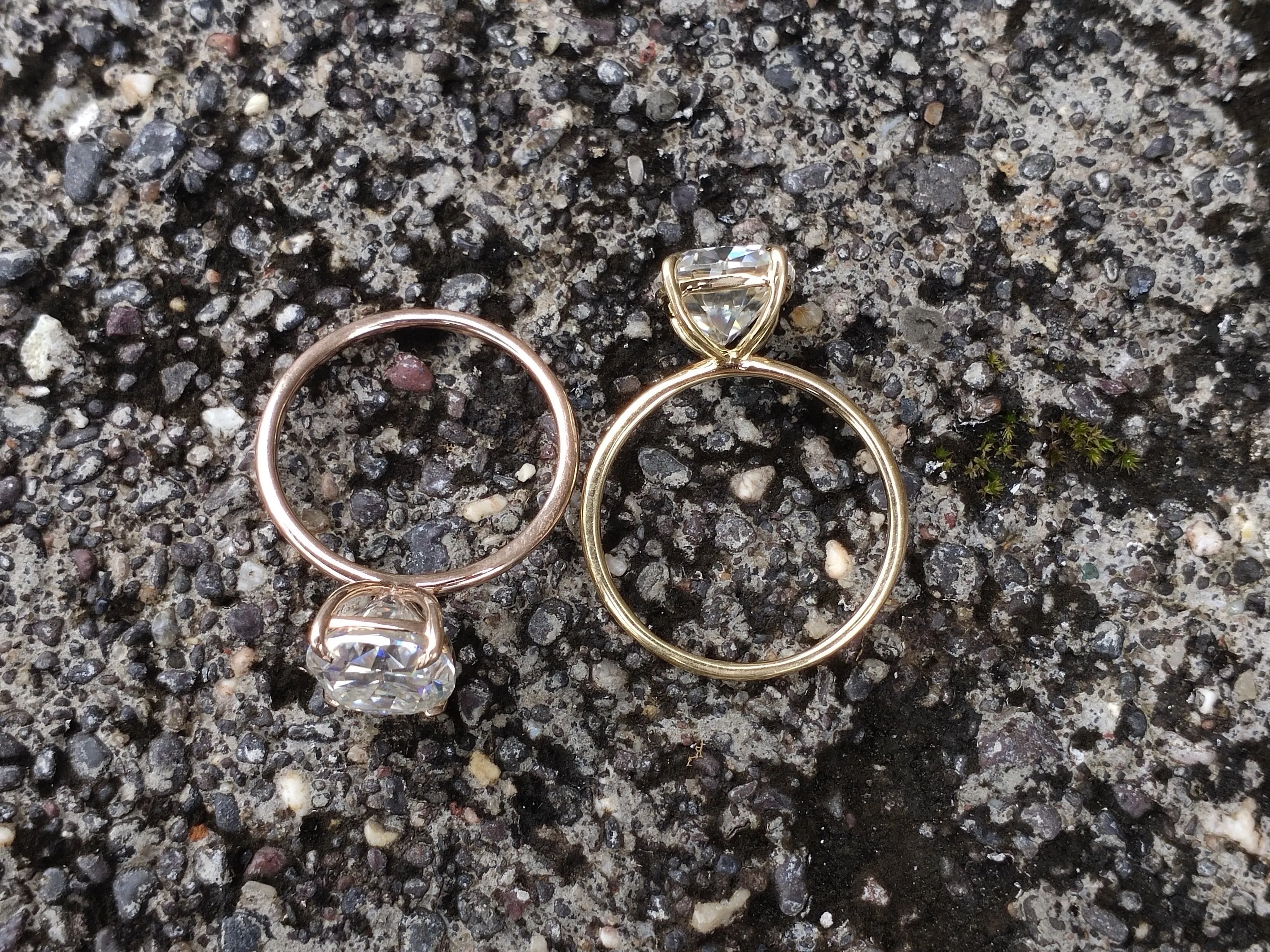 Old Mine Cushion Moissanite Engagement Ring 14K Solid Gold Ring 3.50CT Promise ring Wedding Ring annivarsary Gift