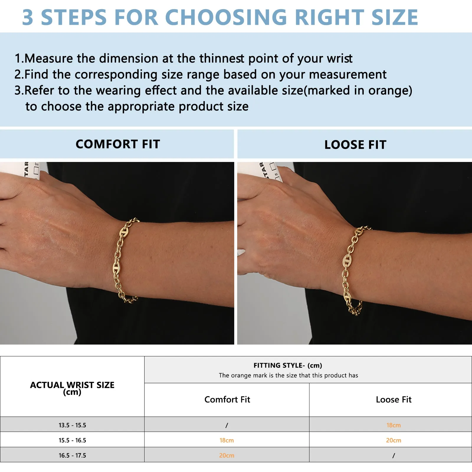 OT Toggle Clasp Stainless Steel Curb Link  Bracelet