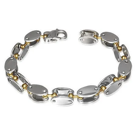 Oval Chain Link Bracelet