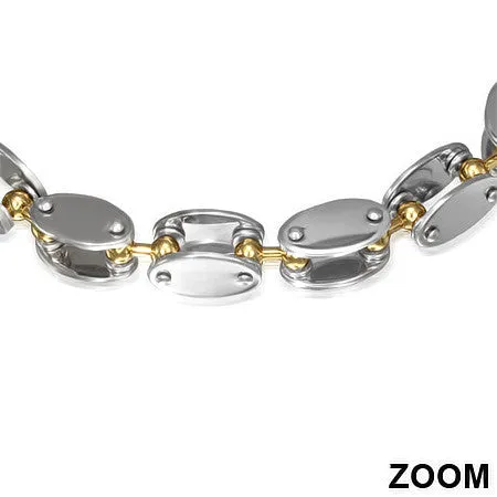 Oval Chain Link Bracelet