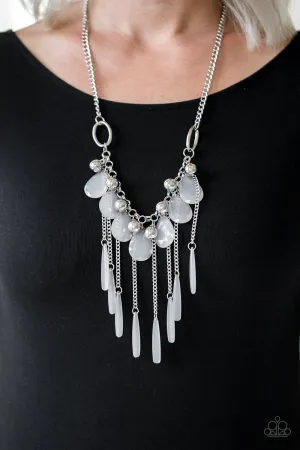 Paparazzi Roaring Riviera Necklace Silver