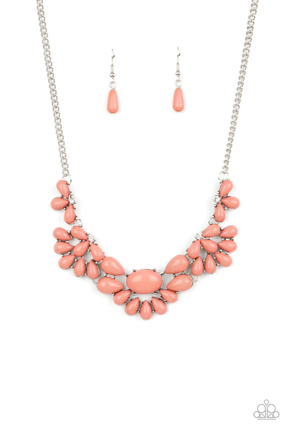 Paparazzi - Secret GARDENISTA - Pink Necklace