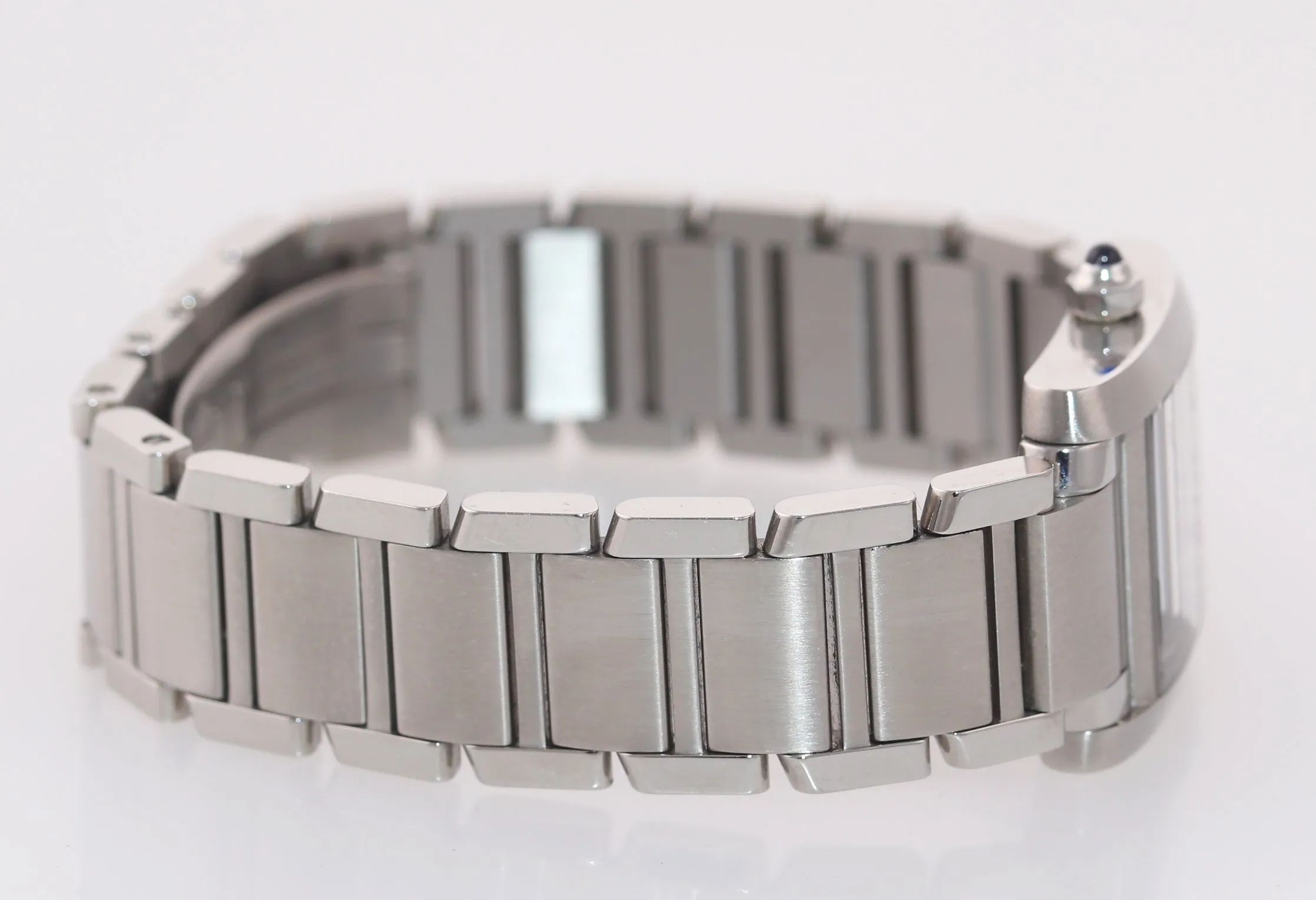 PAPERS Ladies Cartier Tank Française Steel Roman Quartz 3217 W51008Q3 Watch Box