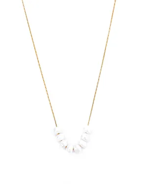 Pearly Beaded Necklace