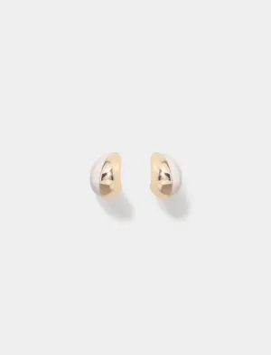 Perla Panel Teardrop Earrings