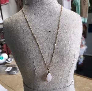 Pink Stone Necklace
