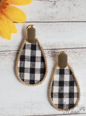 Plaid Teardrops