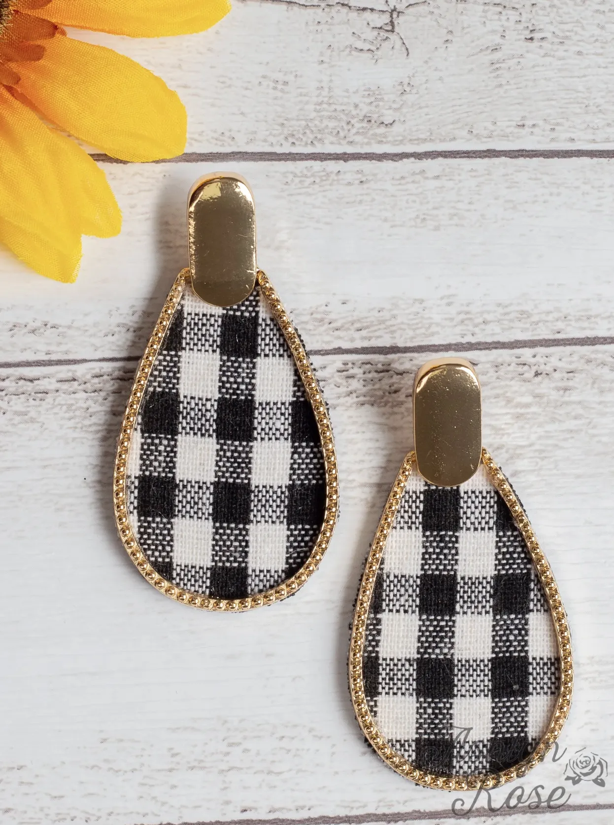 Plaid Teardrops