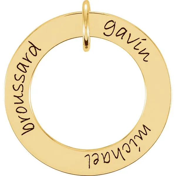 Posh Mommy® WEE Loop Pendant
