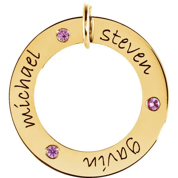 Posh Mommy® WEE Loop Pendant