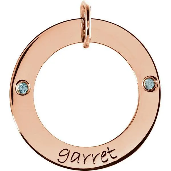 Posh Mommy® WEE Loop Pendant