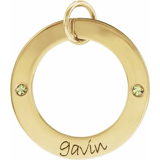 Posh Mommy® WEE Loop Pendant