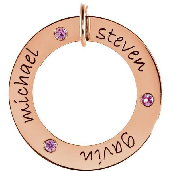 Posh Mommy® WEE Loop Pendant