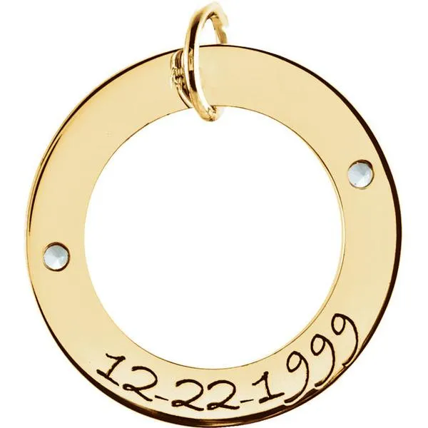 Posh Mommy® WEE Loop Pendant