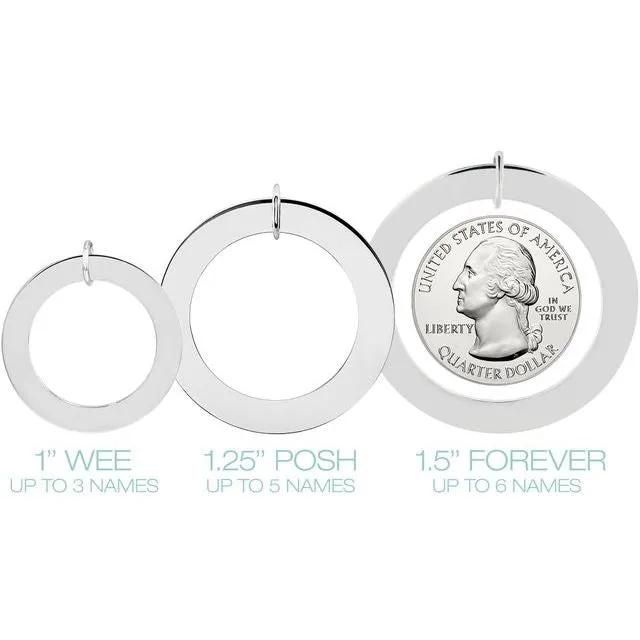 Posh Mommy® WEE Loop Pendant