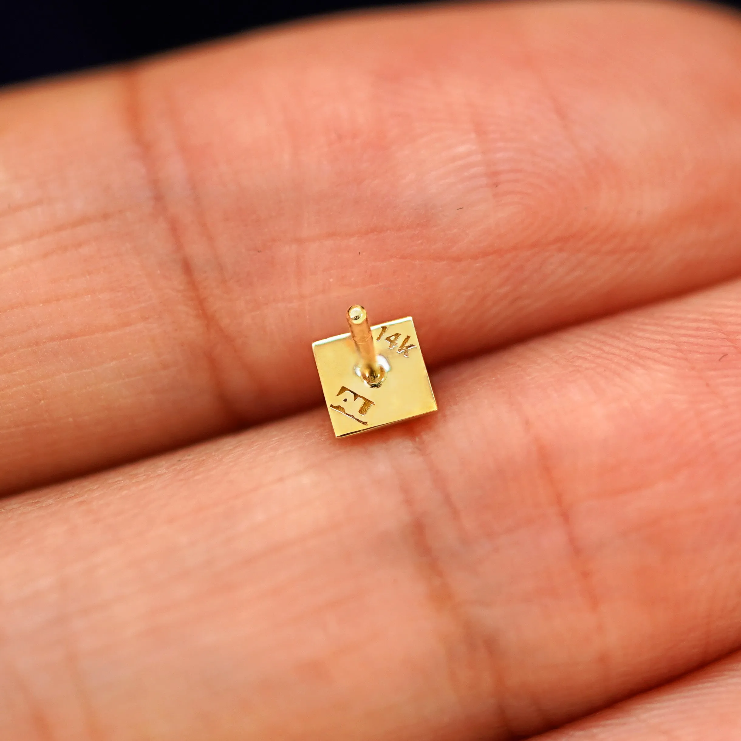 Pyramid Earring