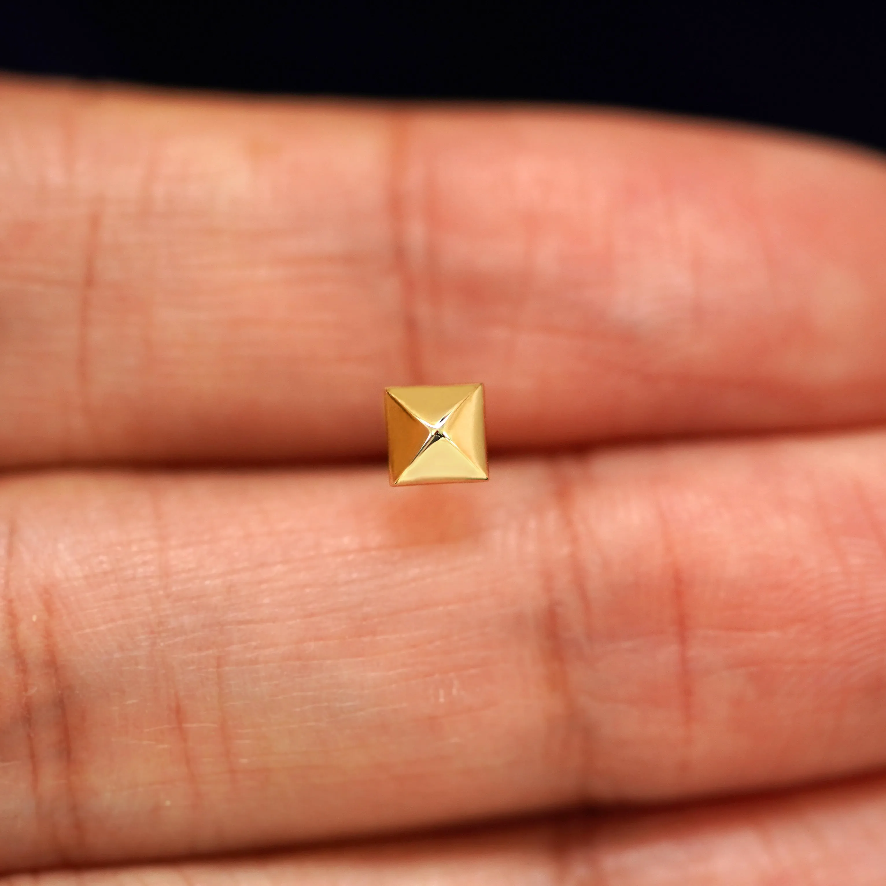 Pyramid Earring