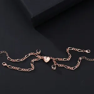 "Couple Bracelet with Simple Projection in 100 Languages"