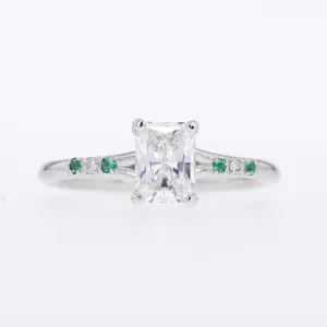 Radiant Diamond Engagement Ring