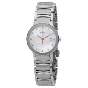 Rado Centrix Mother Of Pearl Diamond Dial Ladies Watch R30928913