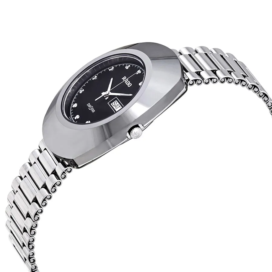 Rado Diastar Black Dial Stainless Steel Men's Watch R12391153