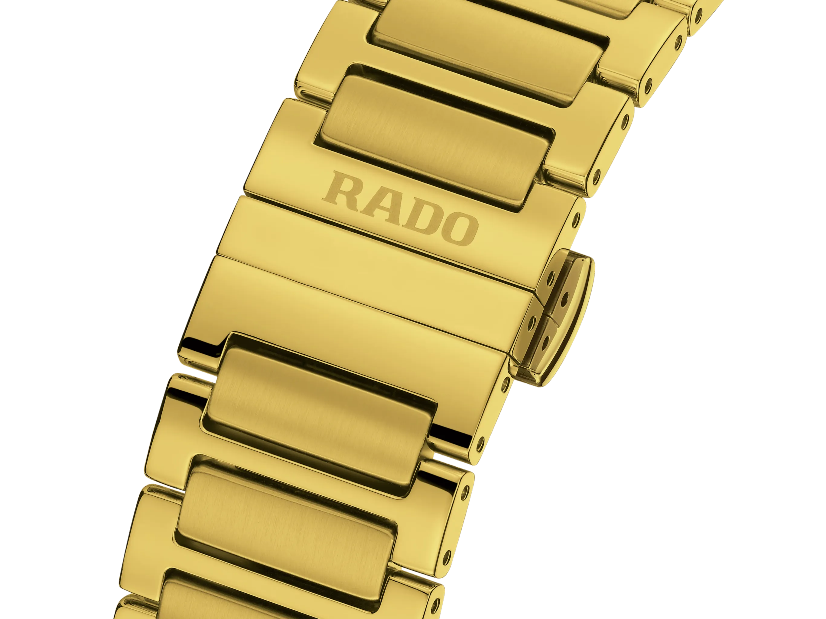 Rado DiaStar Original 38mm Yellow Gold PVD Diamonds Men's Watch R12161733