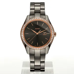 Rado Hyperchrome Quartz Diamond Grey Dial Ladies Watch R32125102