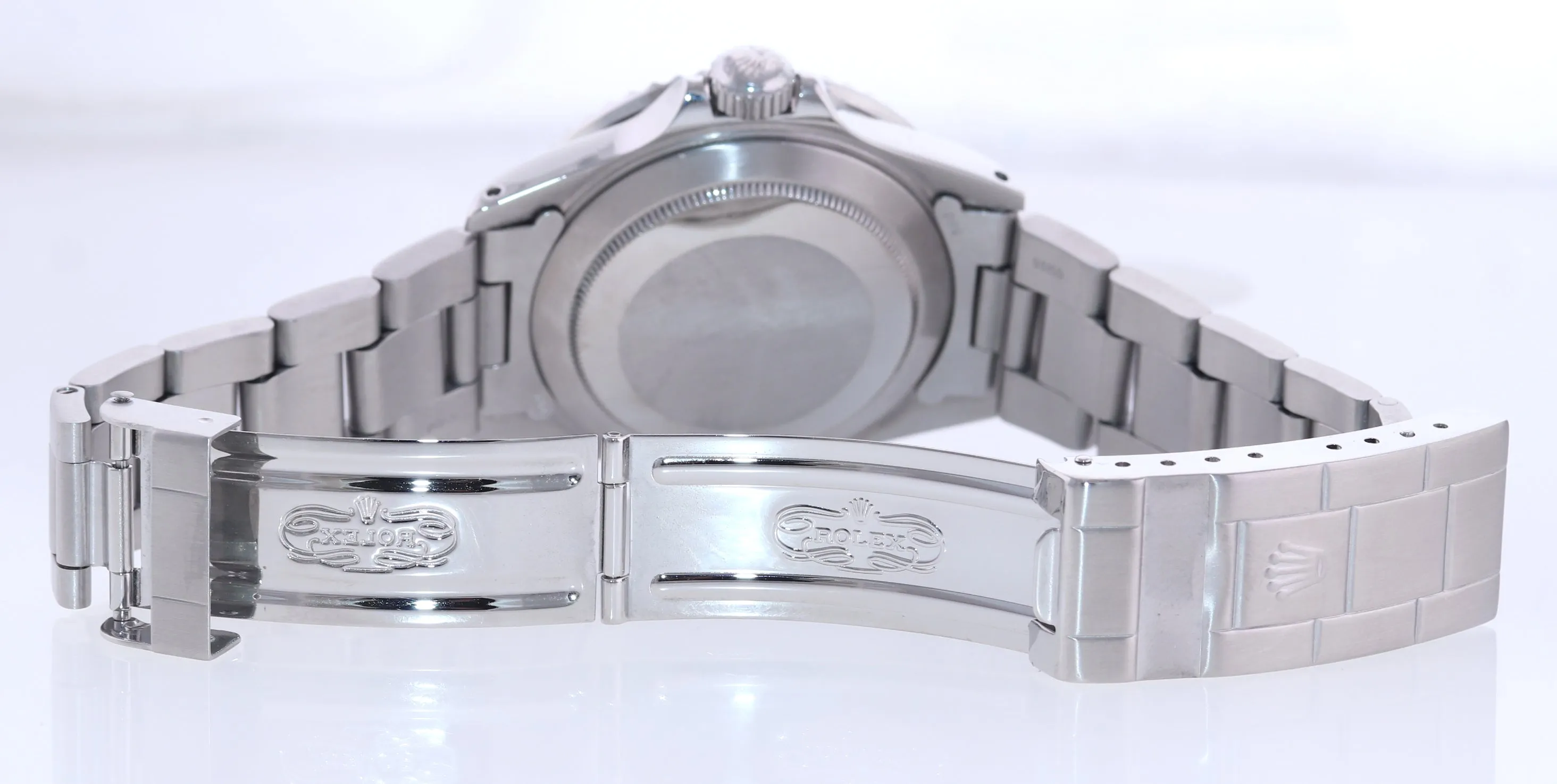 RARE Rolex Submariner Date 168000 Steel Black 40mm Dive Watch Box