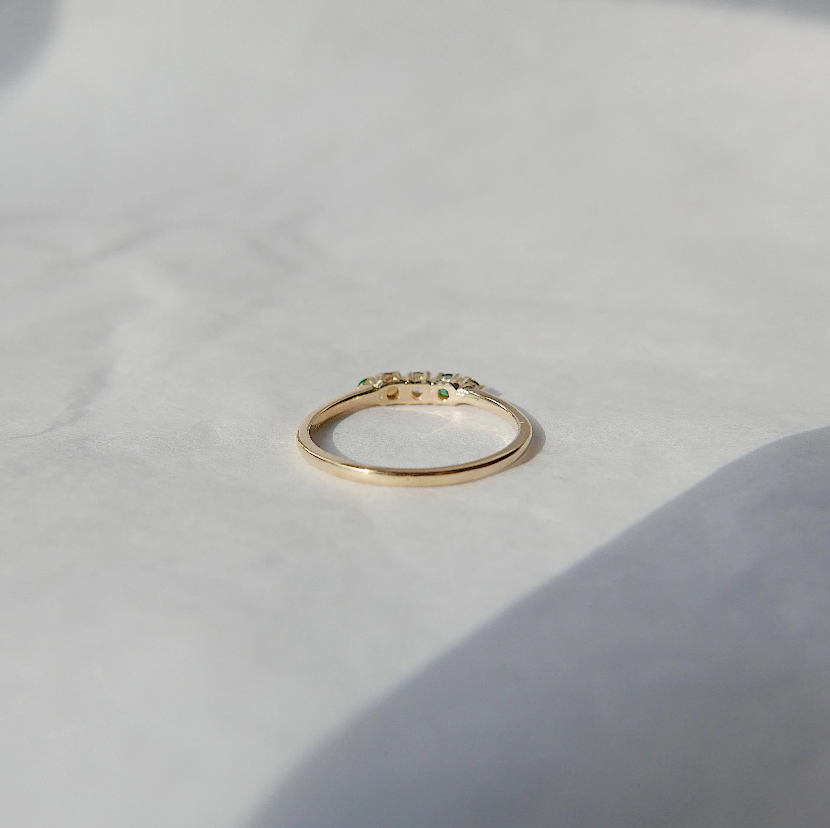 Riley Acrostic PEACE Ring