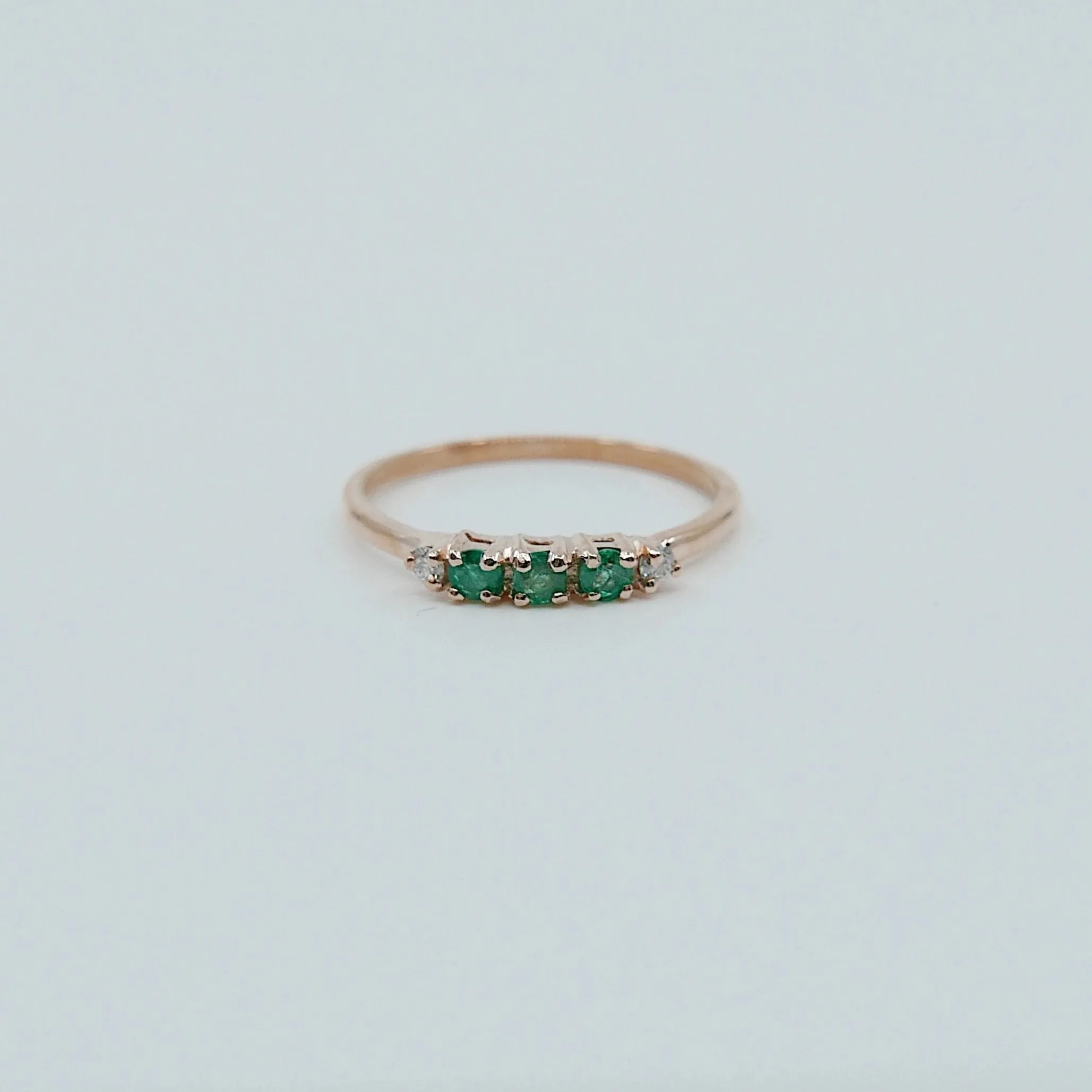 Riley Emerald Ring