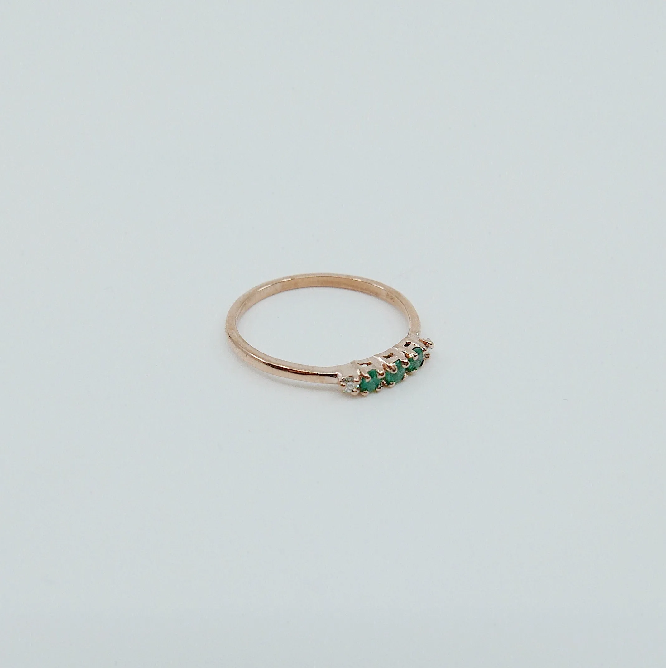 Riley Emerald Ring