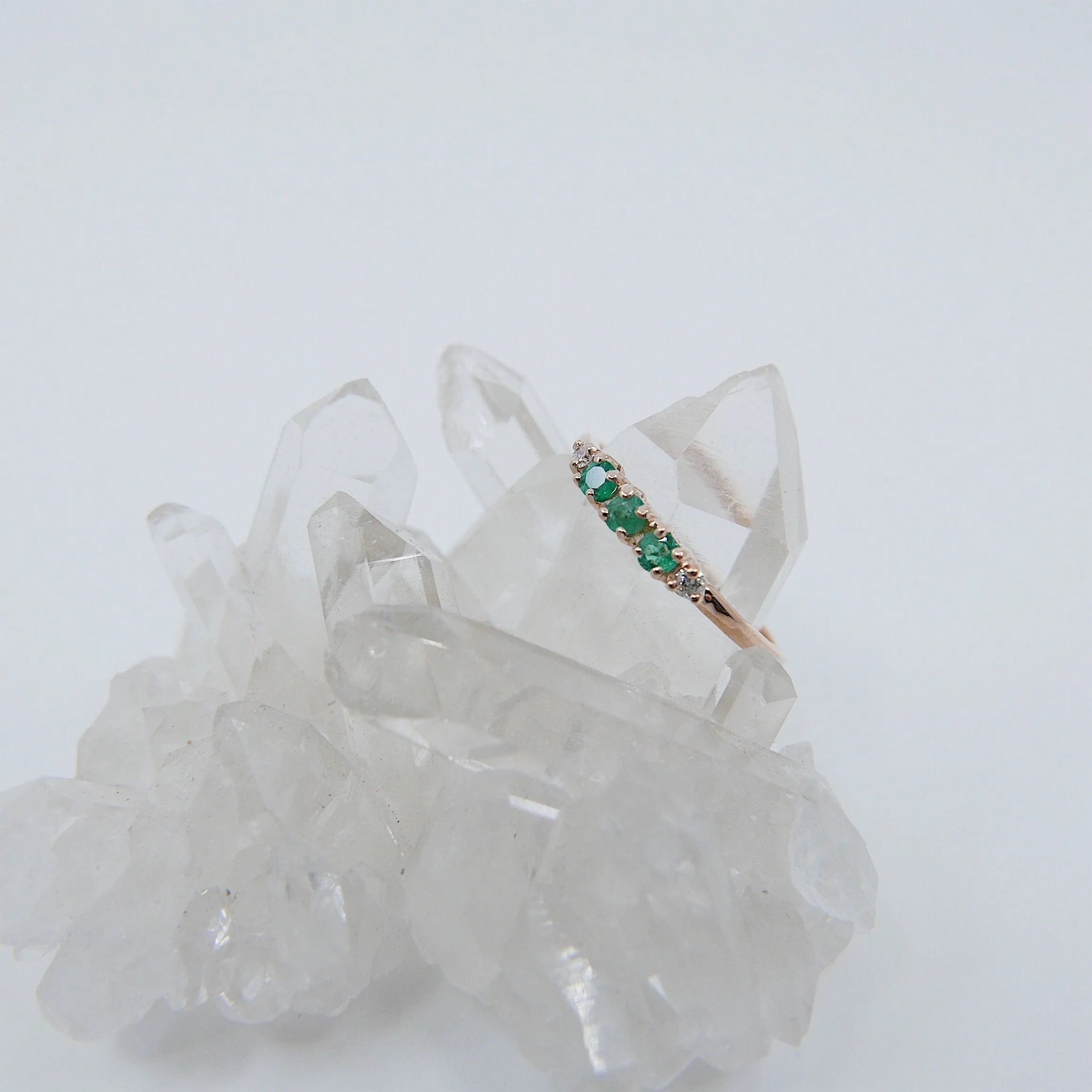 Riley Emerald Ring