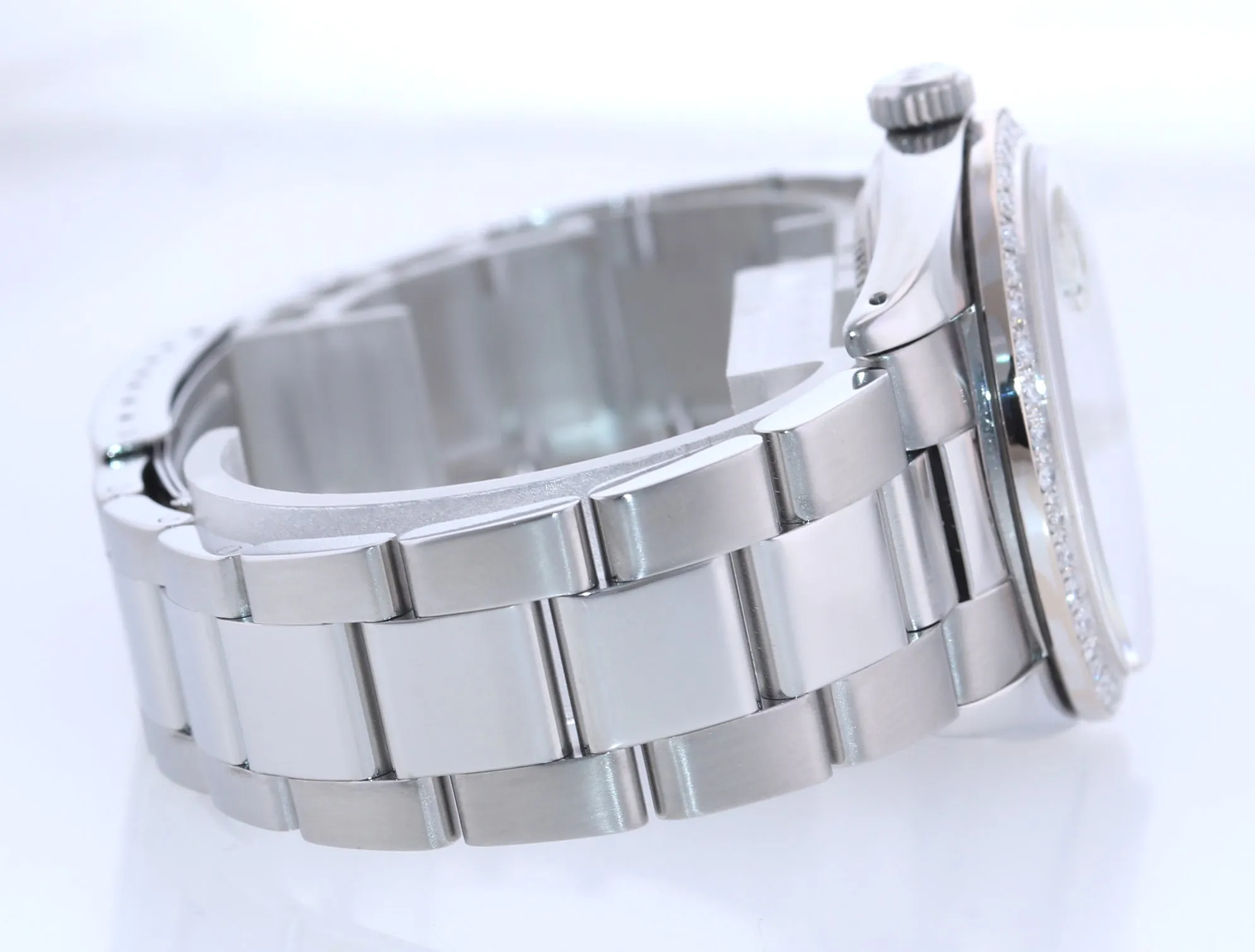Rolex DateJust 16014 MOP Diamond Dial Diamond Oyster 36mm Watch Box