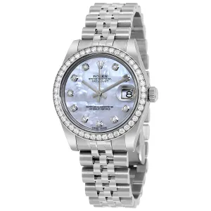 Rolex Datejust Lady 31 Mother of Pearl Dial Stainless Steel Jubilee Bracelet Automatic Watch 178384MDJ