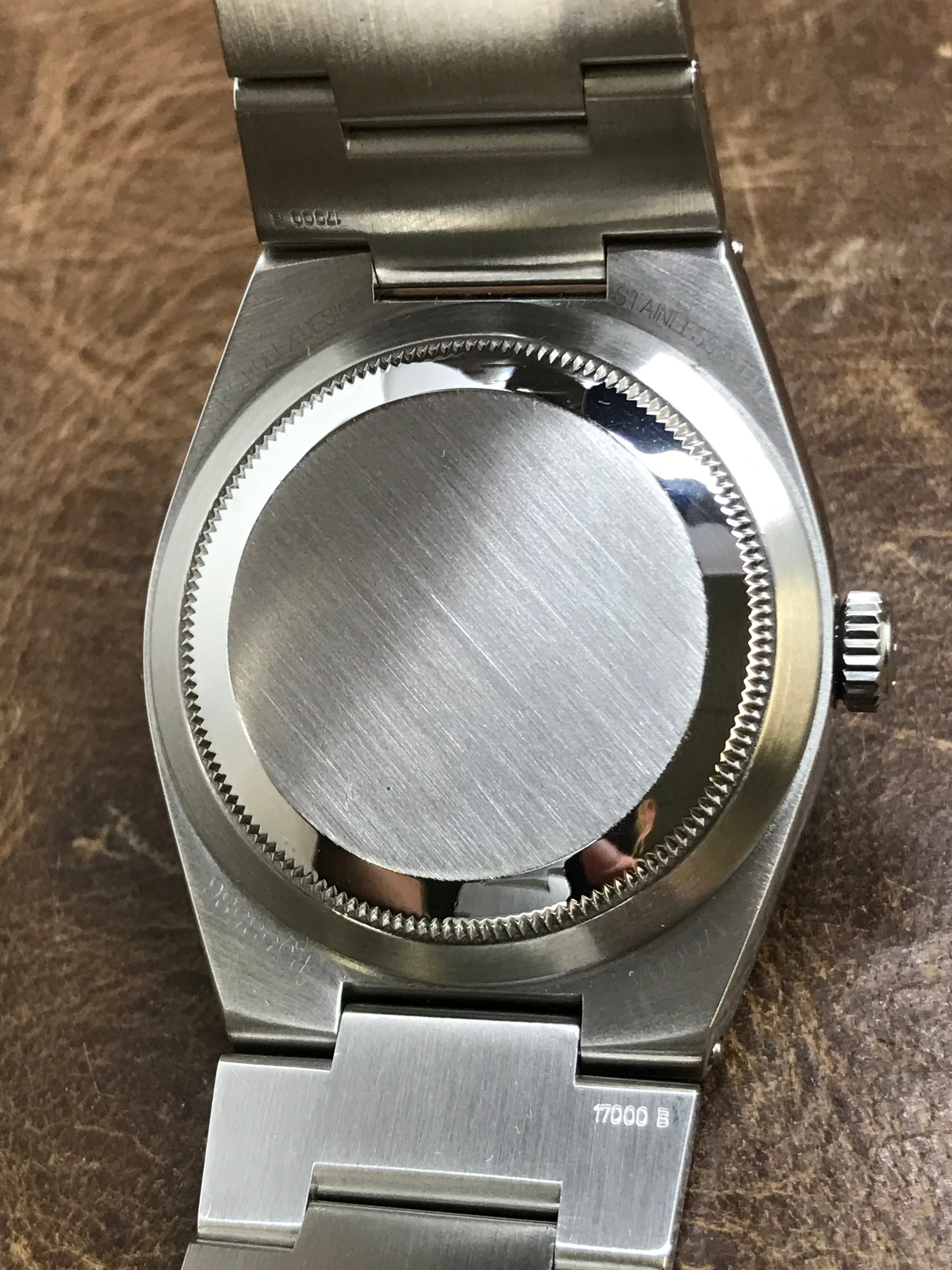Rolex Datejust Oysterquartz 17000 Silver Dial Quartz Watch