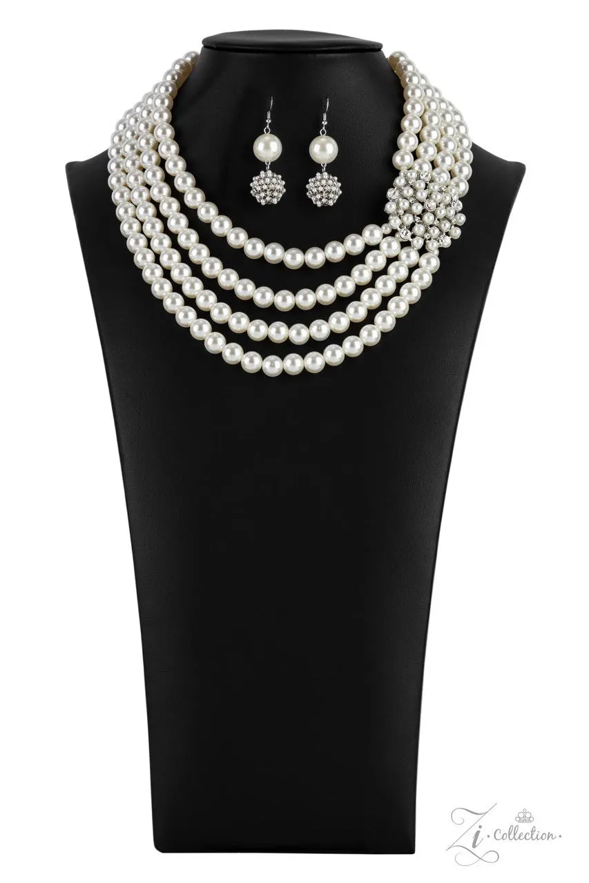 Romantic 2021 Zi Collection White Paparazzi Necklace