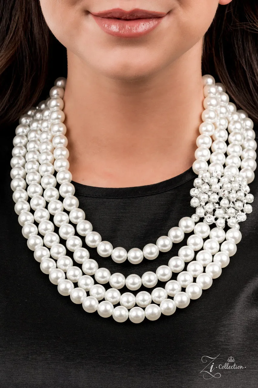 Romantic 2021 Zi Collection White Paparazzi Necklace