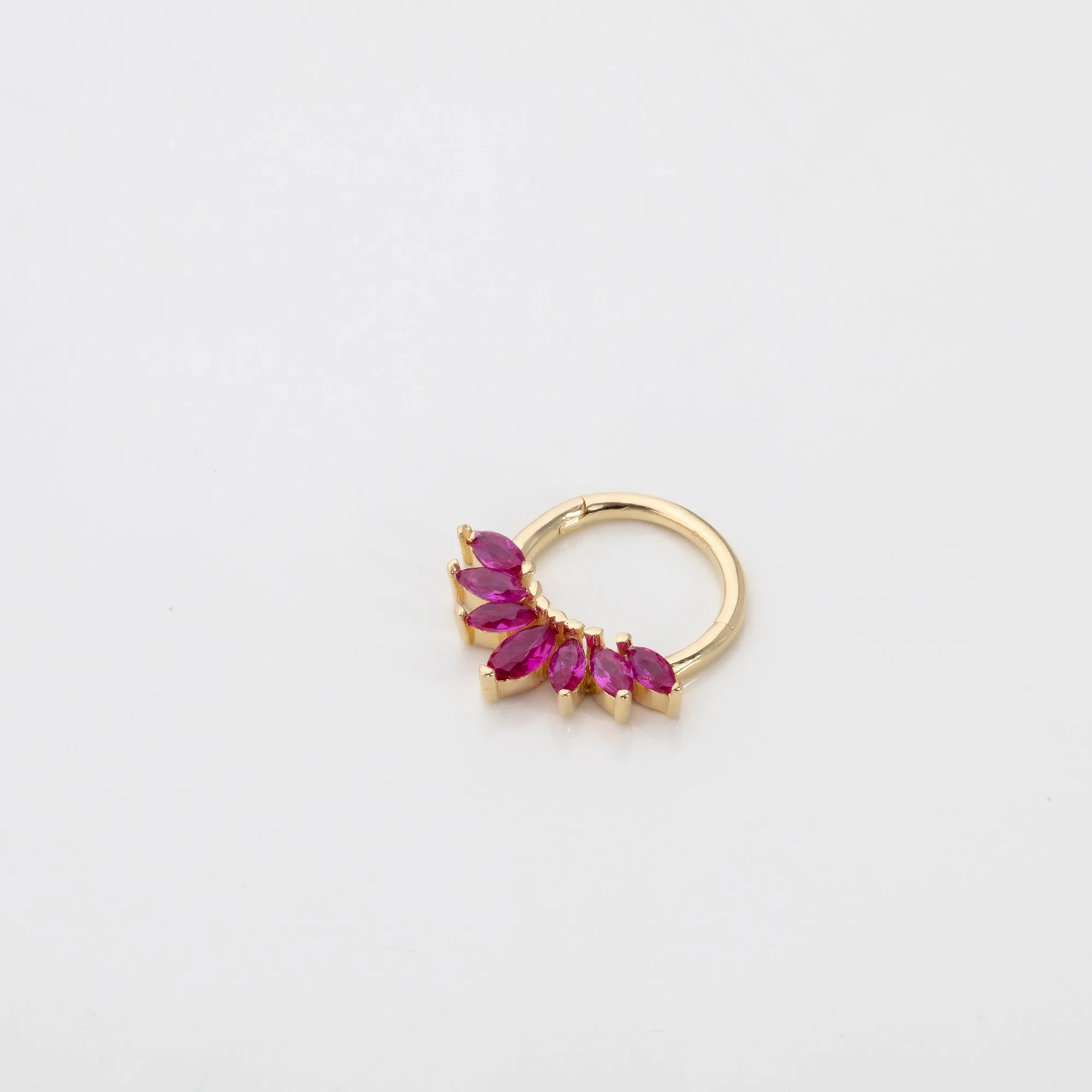 RUBY MARQUISE HELIX PIERCING