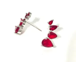 Ruby Red - Silver