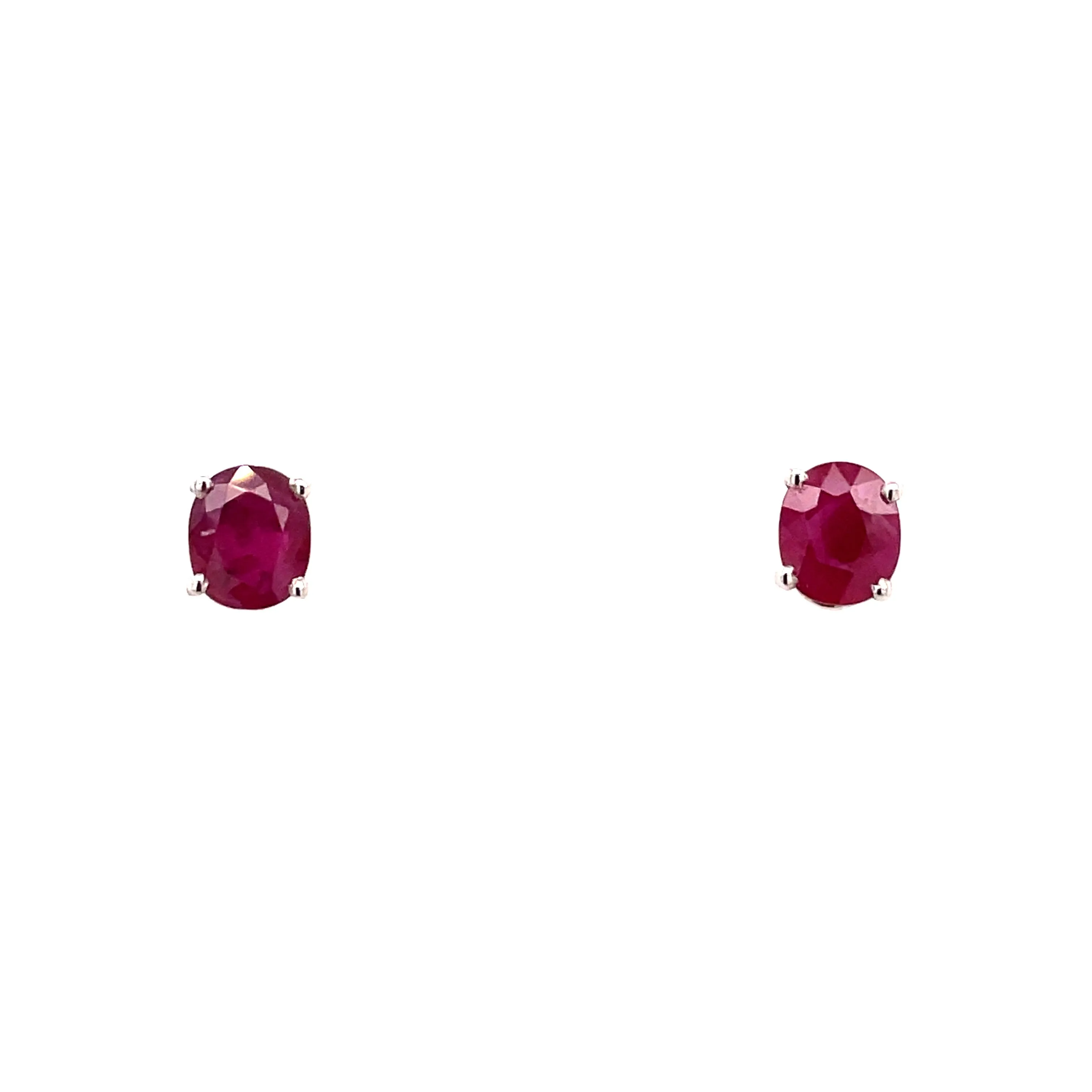 Ruby Stud Earrings