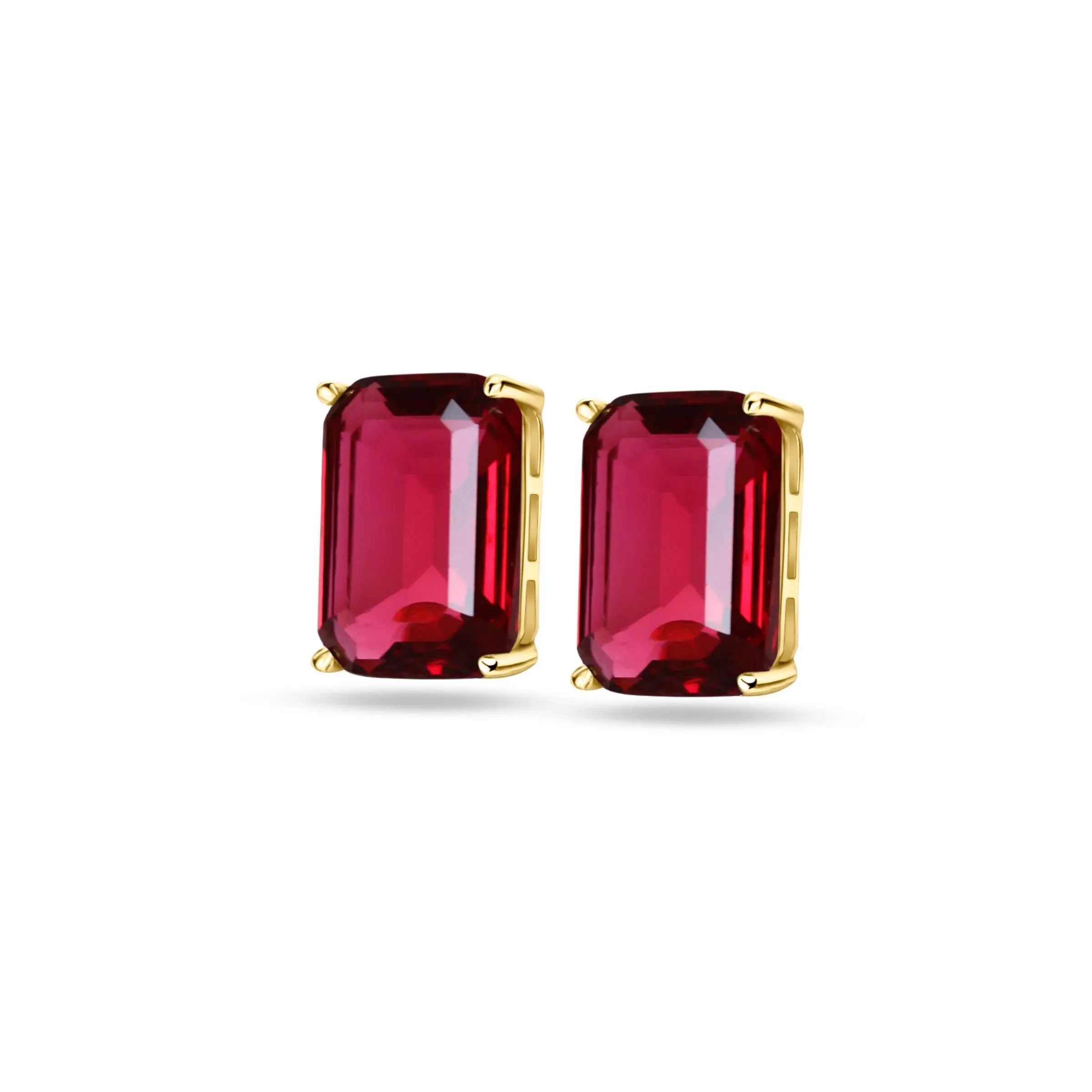 Ruby Stud Earrings