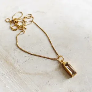 Sandi Necklace Crystal Champagne