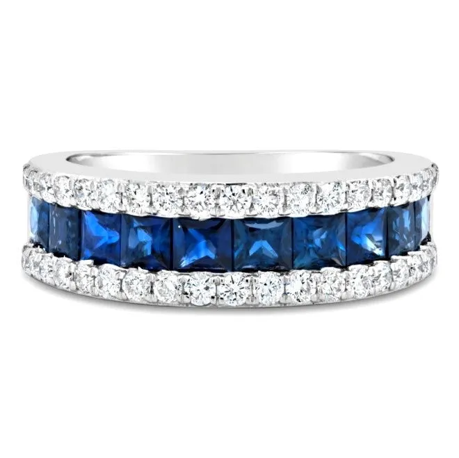 Sapphire Blue Princess Cut Grande Crystal Ring – Maestro Hennessy ®
