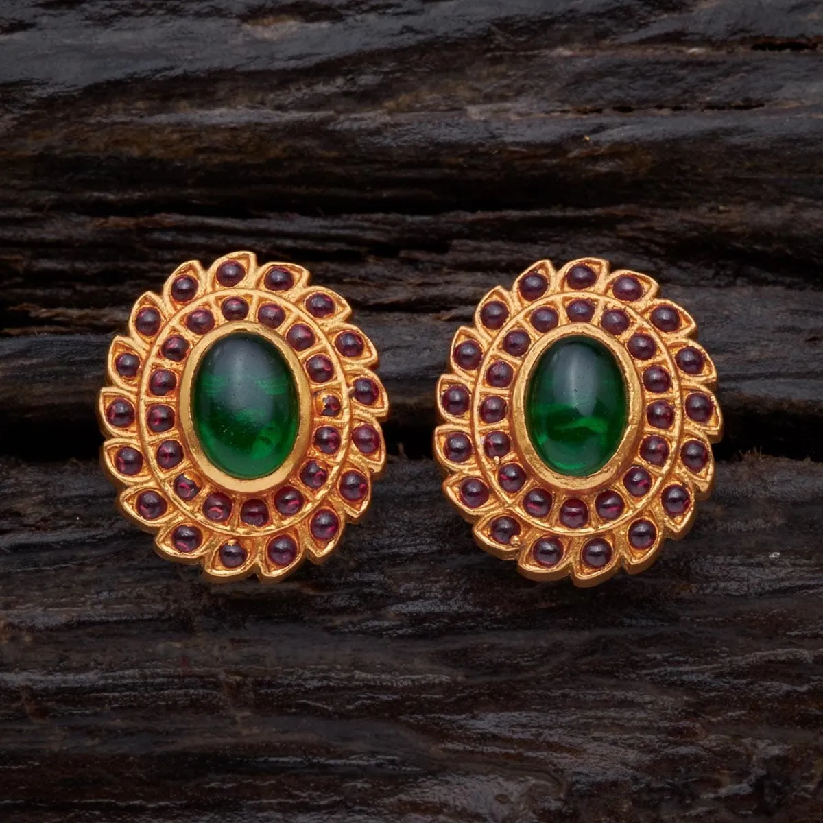 Silver Temple Earring 142596