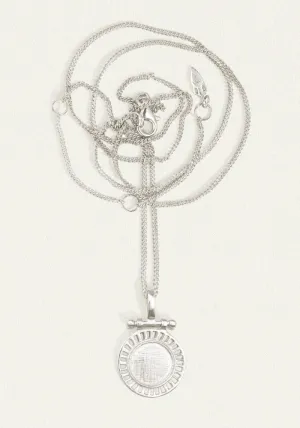 Solar Necklace Silver
