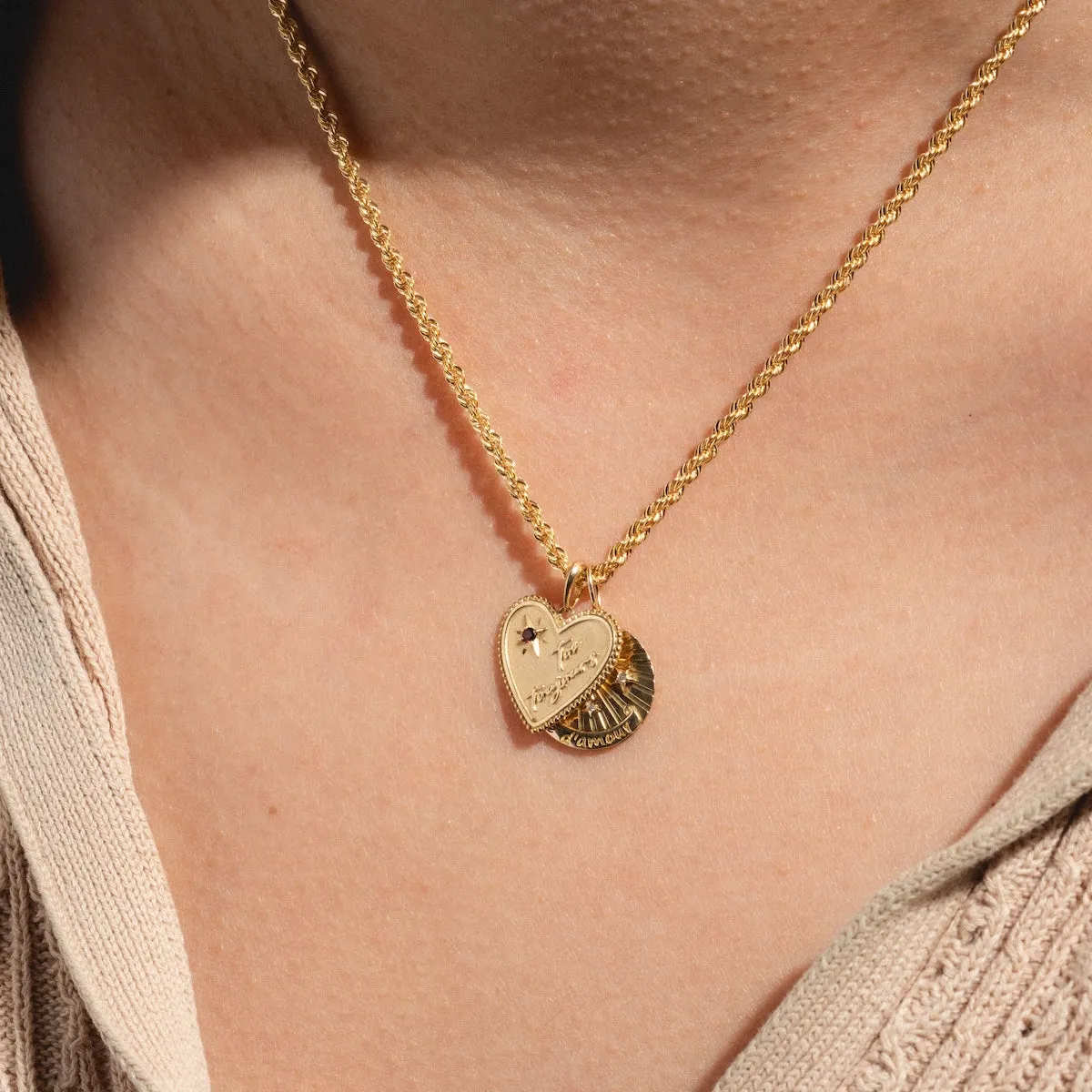 Solid Gold Bold Rope Chain