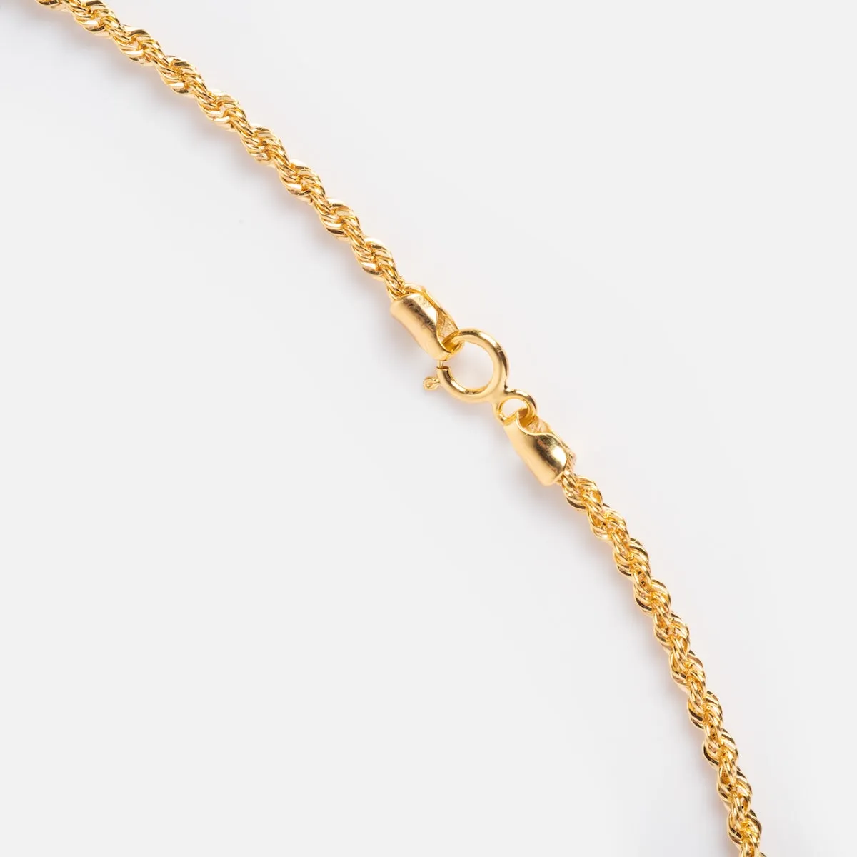 Solid Gold Bold Rope Chain